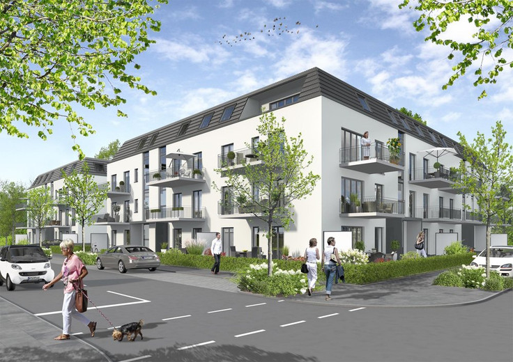 Buy Condominium in Berlin-Lankwitz - Kurfürsteneck, Kurfürstenstraße 25-29