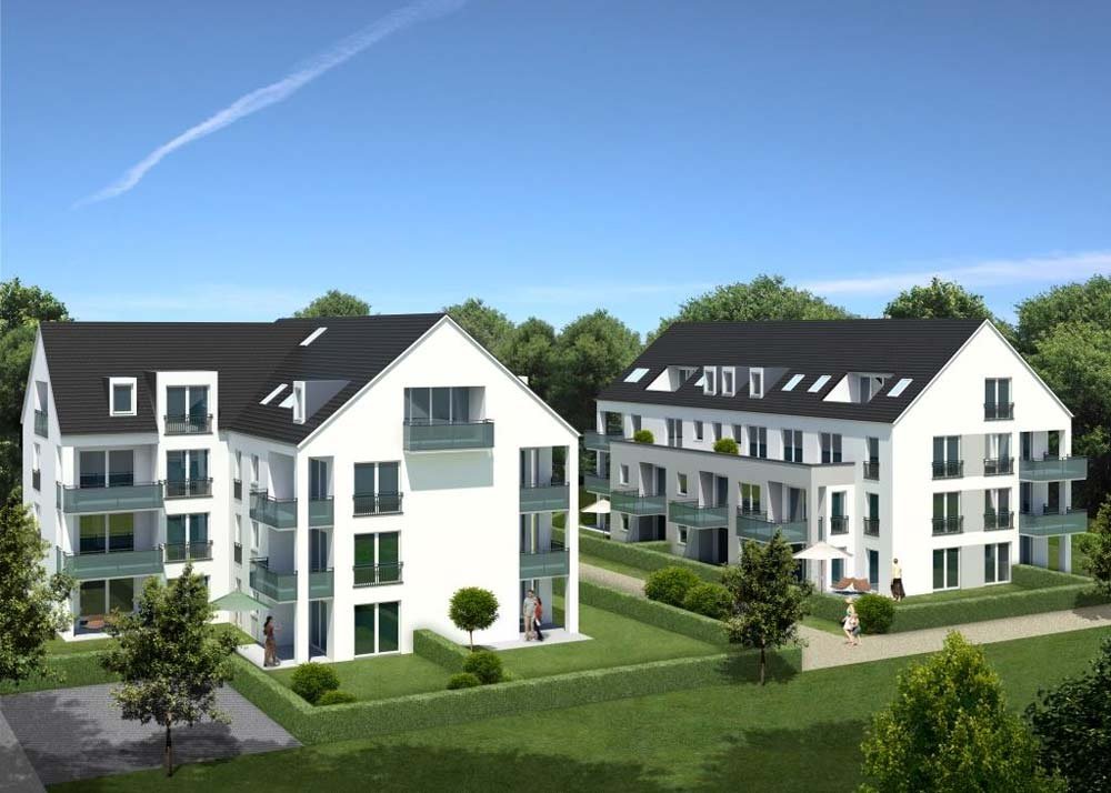 Brunnenstraße 24 und 26 AugsburgLechhausen buy new build Condominium