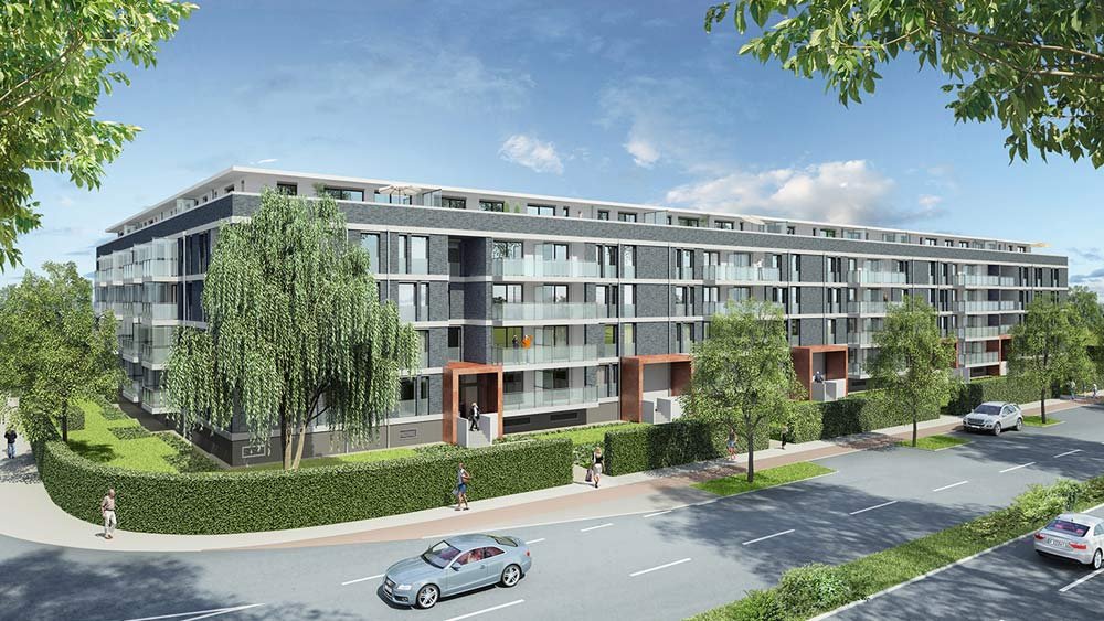 Pictures from new build property development condominiums THE CHAMELEON Bockenheim Ludwig-Landmann-Straße 349, 60487 Frankfurt am Main / Bockenheim BIEN-RIES AG