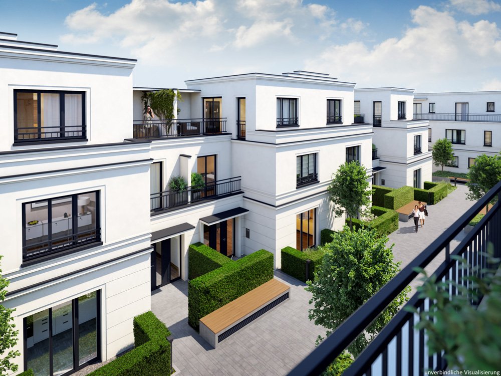 Image new build property Jakobshof Dusseldorf / Bilk