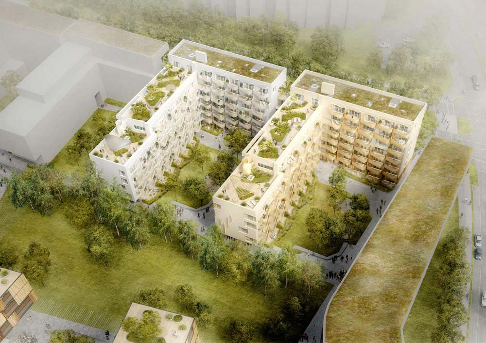 Image from new build property development project condominiums Kulturquadrat - Loge Nº 1 Munich BHB Bauträger GmbH Bayern