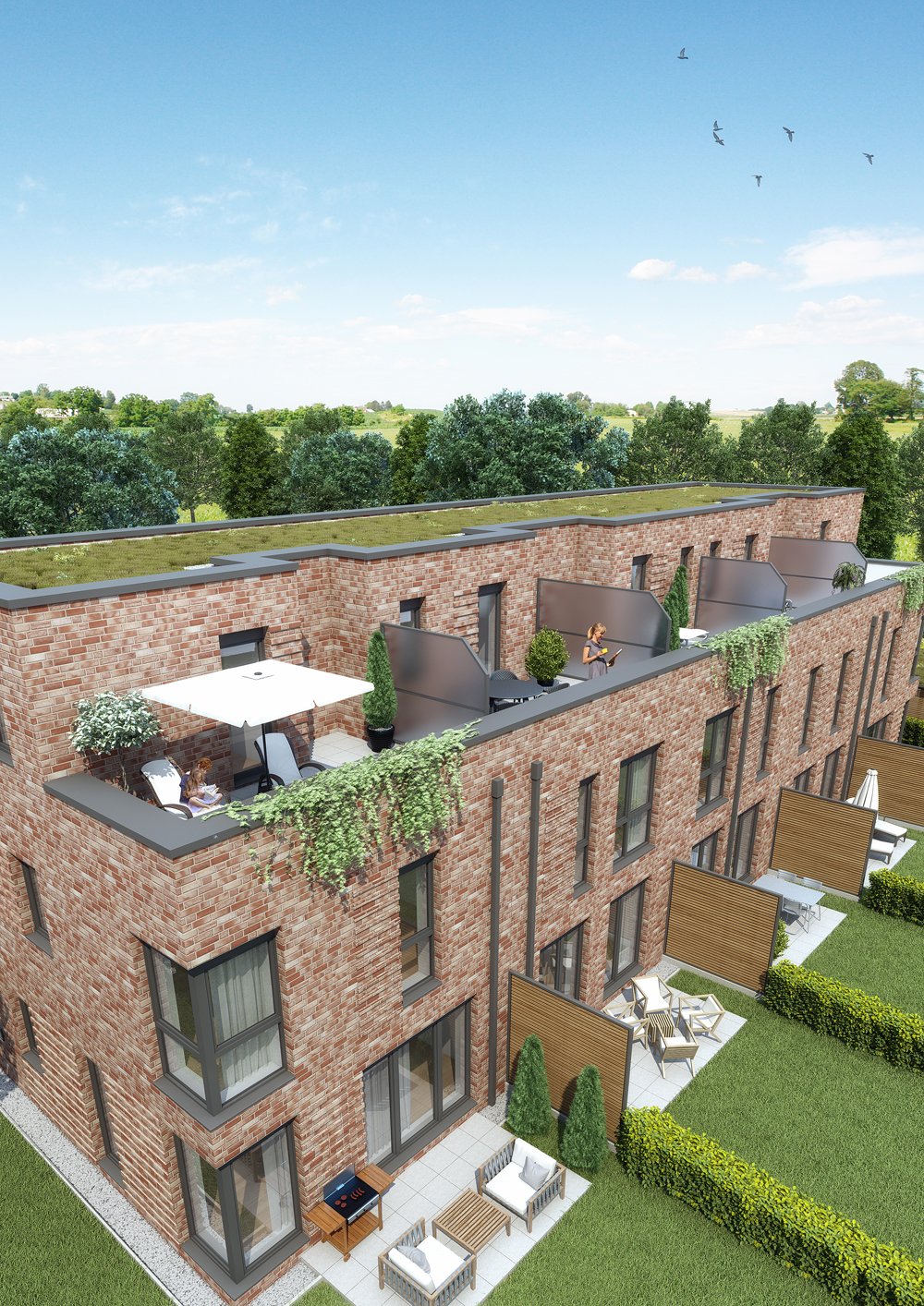Lohbrügger Gärten HamburgLohbrügge buy new build Terrace house