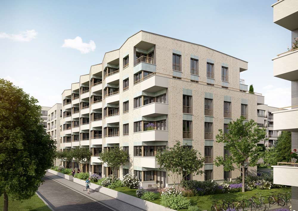 Pictures from new build property development Maximilians Quartier Forckenbeckstraße 64 - 67, 14199 Berlin / Schmargendorf Groth Development GmbH & Co. KG