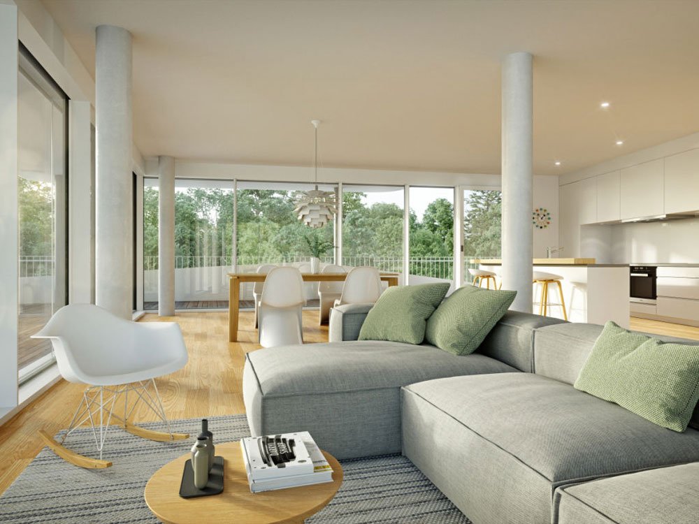 Leben im Spinnereipark Kolbermoor buy new build Condominium