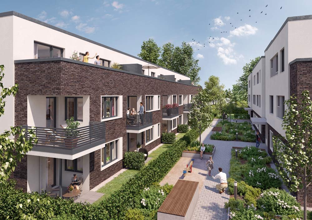 Pictures from new build property development BUUR - Langenhorn Buurredder 14-22, 22419 Hamburg / Langenhorn meravis Bauträger GmbH