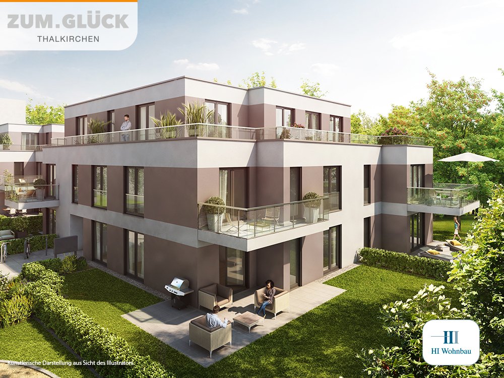 Pictures from new build property development condominiums ZUM.GLÜCK Thalkirchen Kleinstraße 5, 81379 Munich / Thalkirchen HI Wohnbau