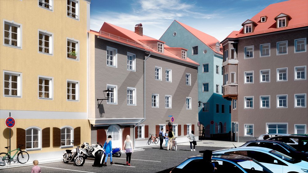 Gustl 4 RegensburgCity Centre buy new build Condominium