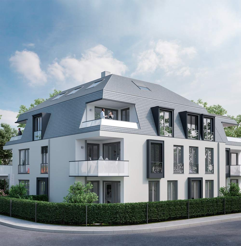 Image from new build property development project condominiums LIMANI Obermenzing Munich