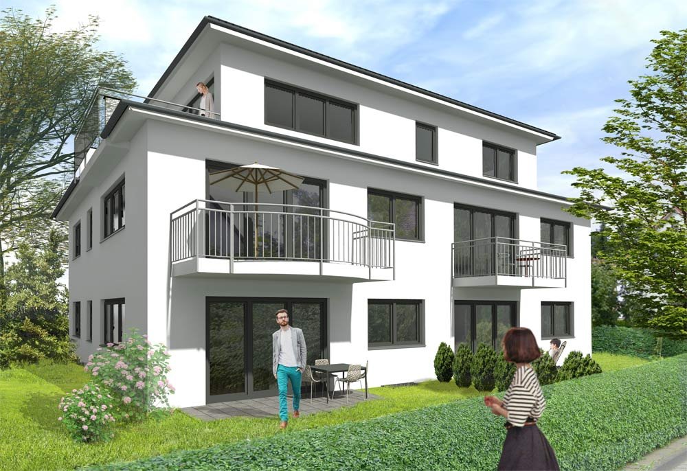 Image from new build property development project condominiums Riegsee 5 Munich Komfortwohnbau Dech GmbH