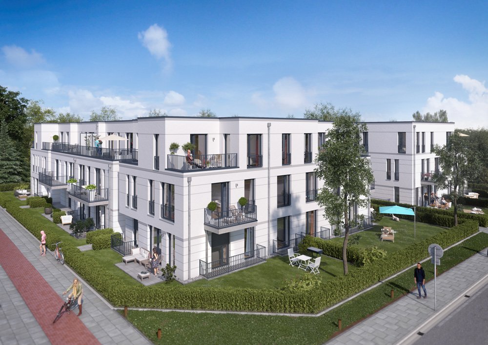 Image new build property condominiums Tango Hamburg / Rahlstedt