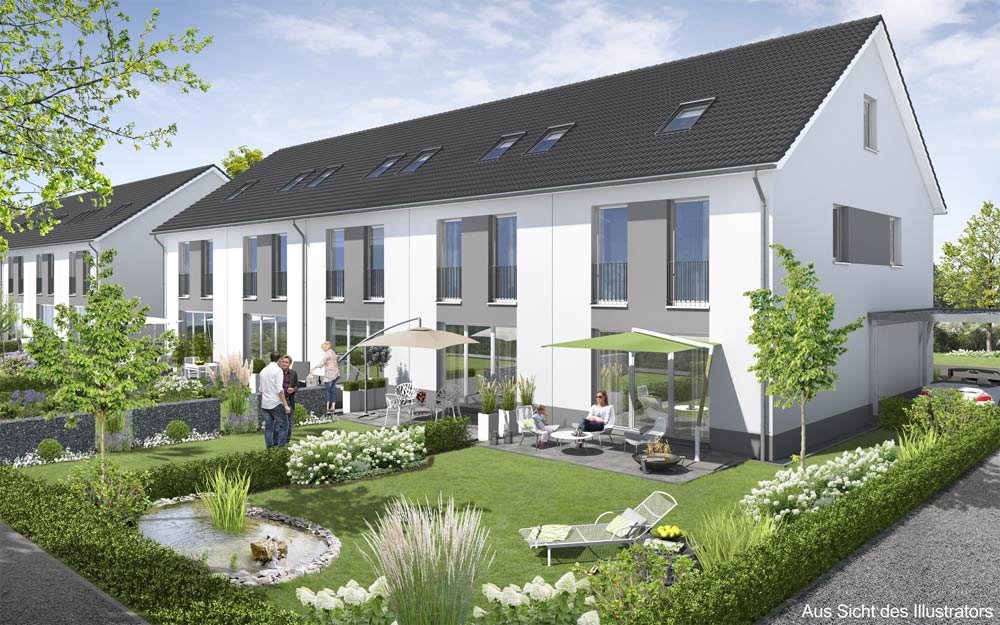 Wohnpark am Pappelweg - Hanau-Lamboy - buy new build Terrace house