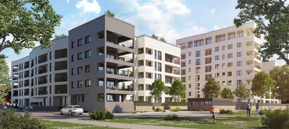 Image new build property condominiums EberhardsHöfe - 2. Bauabschnitt Nuremberg / Eberhardshof