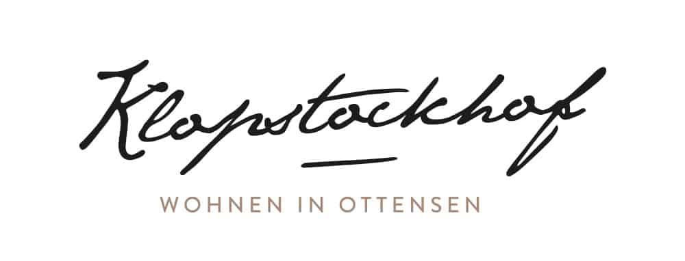 Logo image new build property Klopstockhof Hamburg / Ottensen