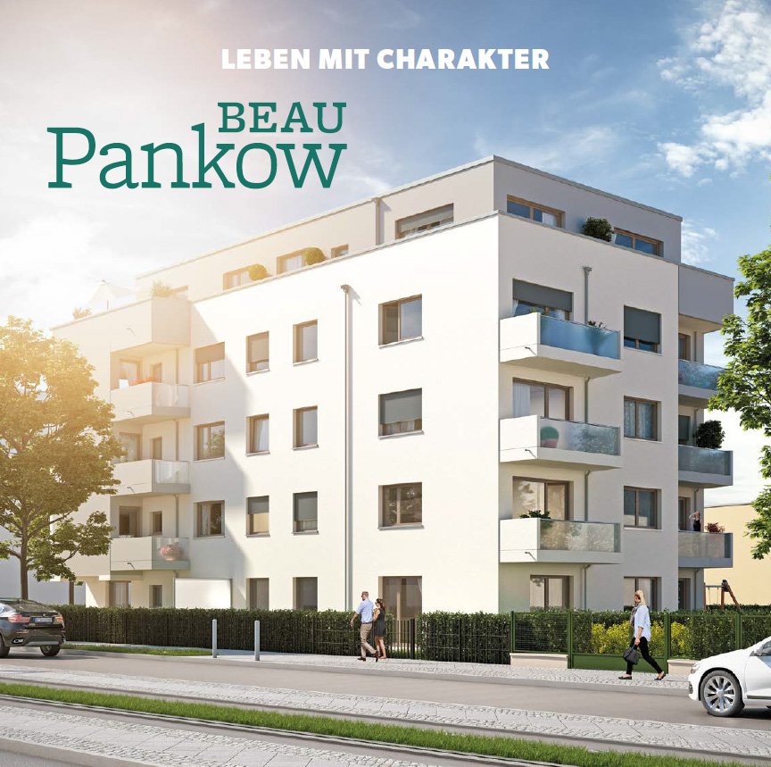 Pictures from new build property development project Beau Pankow Am Iderfenngraben / Friedrich-Engels-Straße, 13156 Berlin / Pankow Penta Real Estate GmbH & Co. Marketing KG