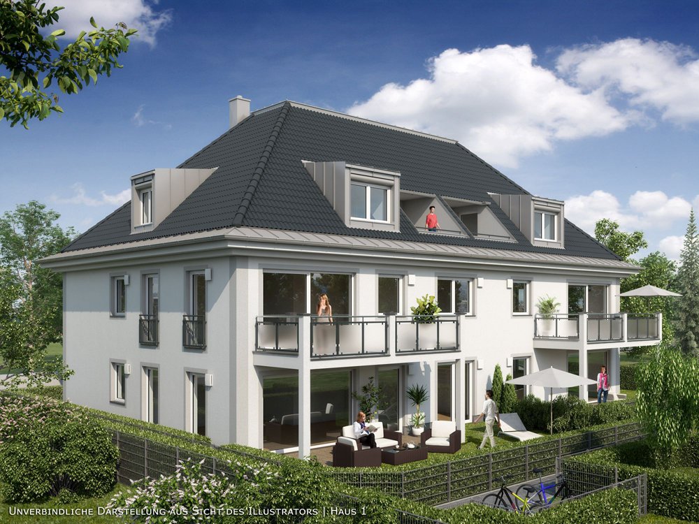 Image new build property condominiums Betzenweg 69 Munich / Obermenzing