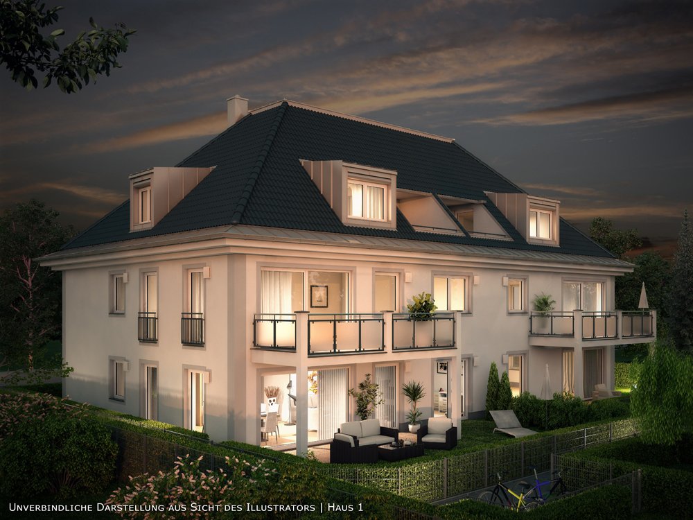 Image new build property condominiums Betzenweg 69 Munich / Obermenzing