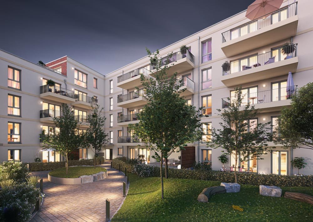 Pictures from new build property development condominiums 53°WEST  Goosacker 1-3, 22549 Hamburg / Osdorf PROJECT Immobilien Hamburg