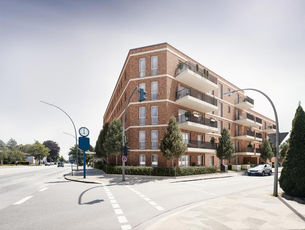 Pictures from new build property development condominiums 53°WEST  Goosacker 1-3, 22549 Hamburg / Osdorf PROJECT Immobilien Hamburg