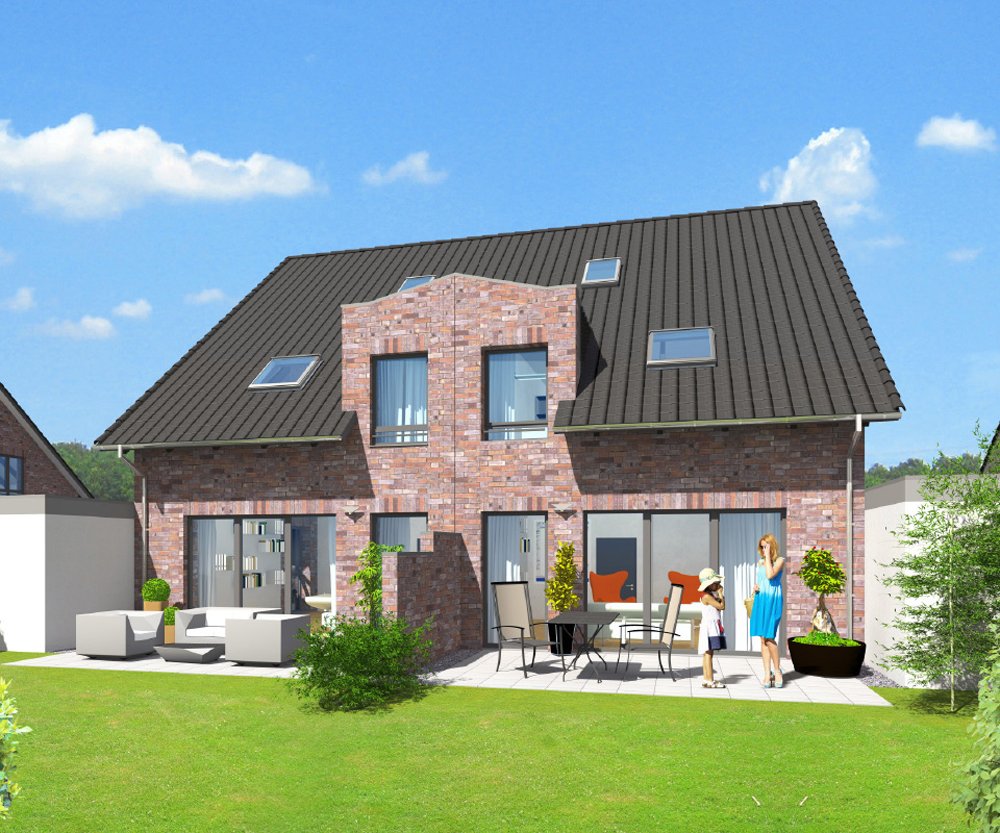 Grünstraße Leverkusen buy new build Terrace house