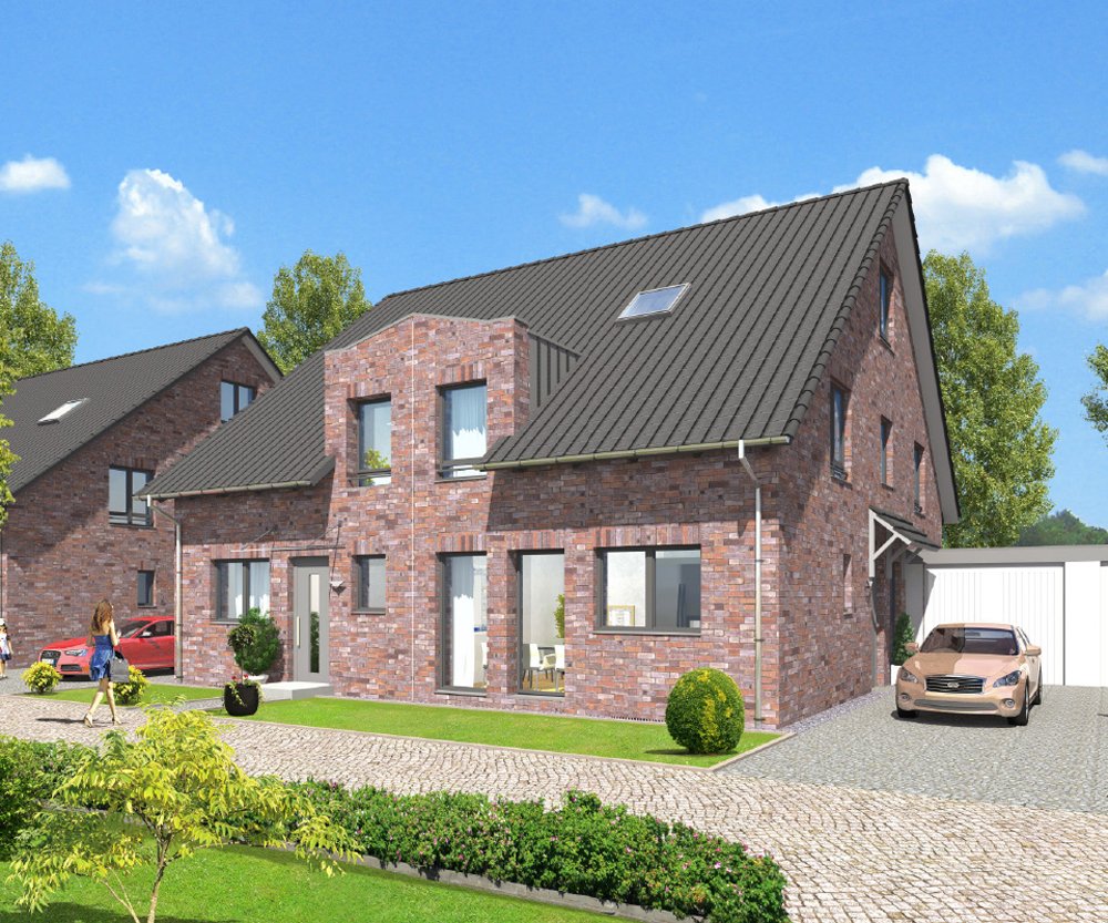 Grünstraße Leverkusen buy new build Terrace house