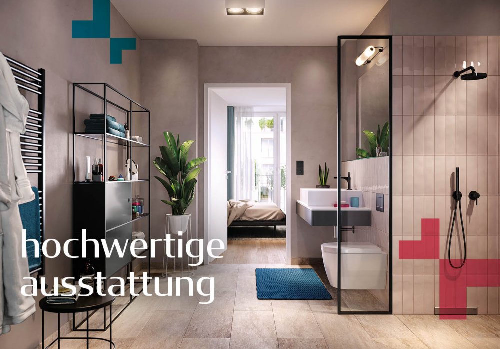 Image new build property kupa - Quartier Kuvertfabrik Pasing / Munich