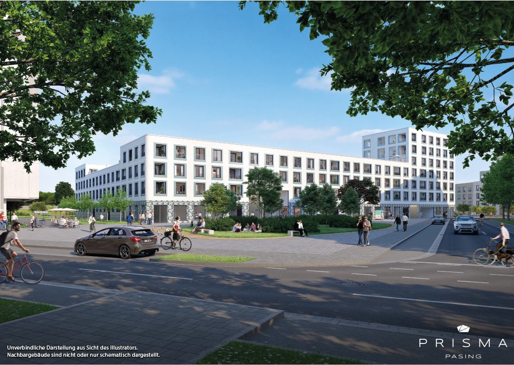 Image new build property PRISMA PASING Munich / Pasing