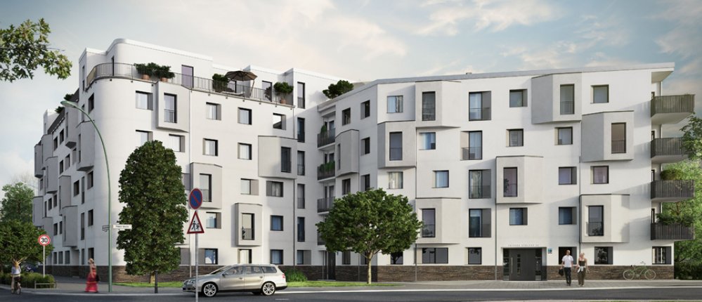 Pictures from new build property development Mein Weissensee | Living in Moselviertel Berlin-Weissensee