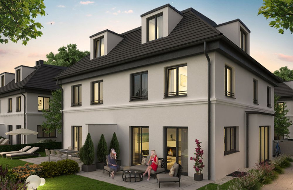 Gärtnerpalais MunichBogenhausen buy new build Semidetached house