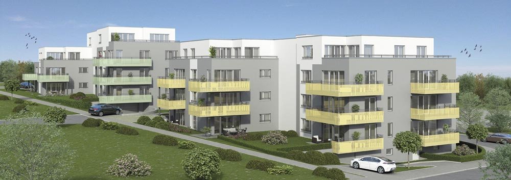 Image new build property condominiums Am Quellenwäldchen Idstein / Frankfurt / Hessen