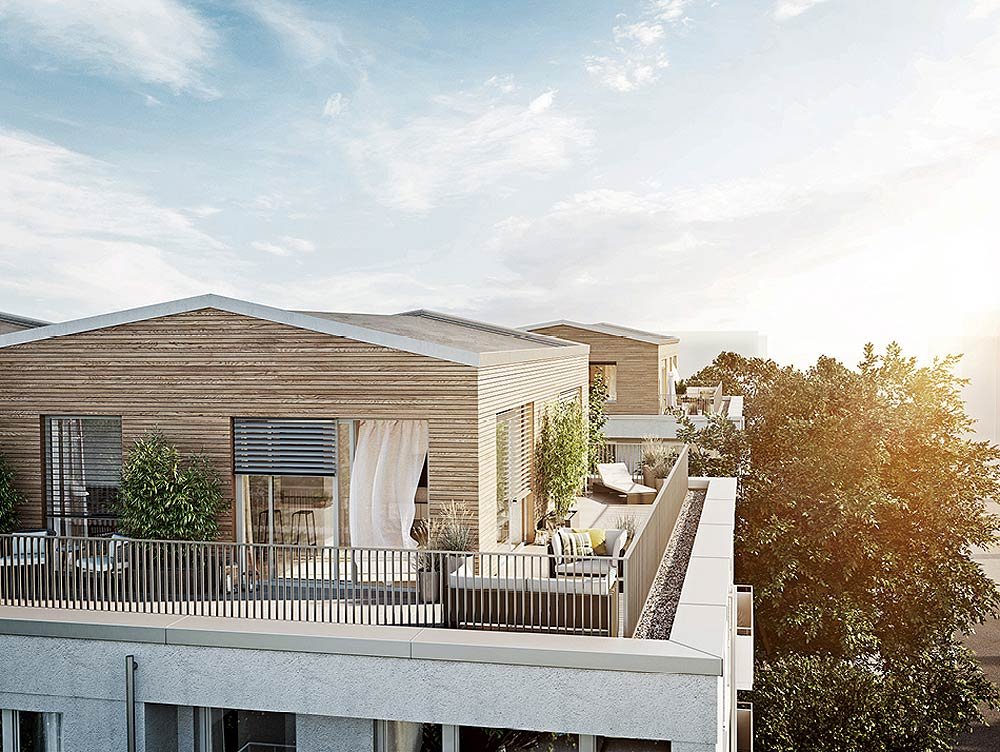 Image from new build property development project LoLa Penthouse Lothstraße 13 – 13a, 80335 Munich / Maxvorstadt Dawonia Portfolio 1 GmbH & Co. KG