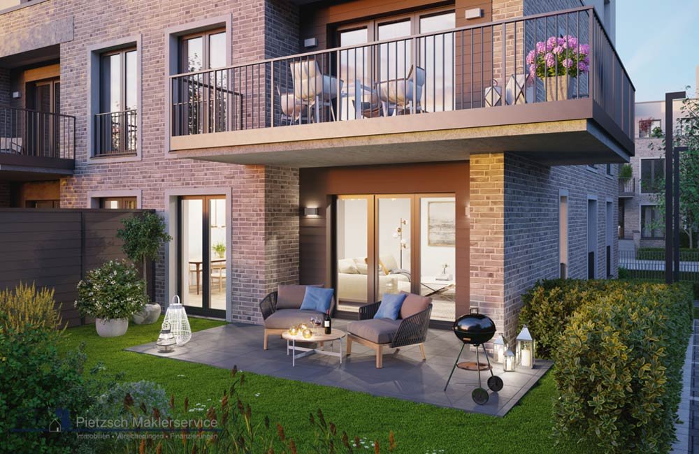 Image new build property Grüngut Marl / Recklinghausen / North Rhine-Westphalia