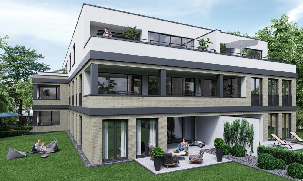 Image new build property condominiums nemus REFUGIUM Frankfurt am Main / Niederrad