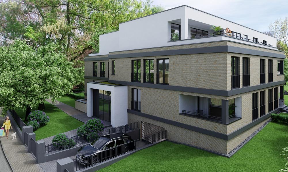 Image new build property condominiums nemus REFUGIUM Frankfurt am Main / Niederrad