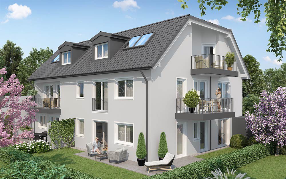 Image from new build property development project Living in Lerchenau Salbeistraße 4, 80935 Munich / Feldmoching Stapf Immobilien GmbH
