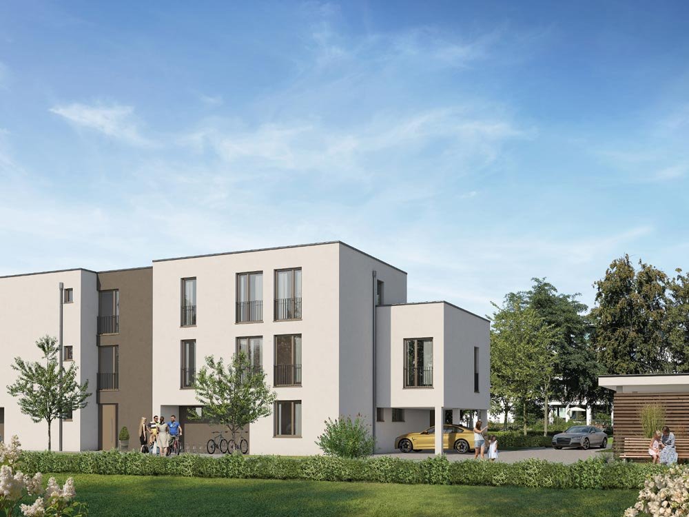 Image new build property condominiums WH51 Zeilsheim Frankfurt am Main / Zeilsheim