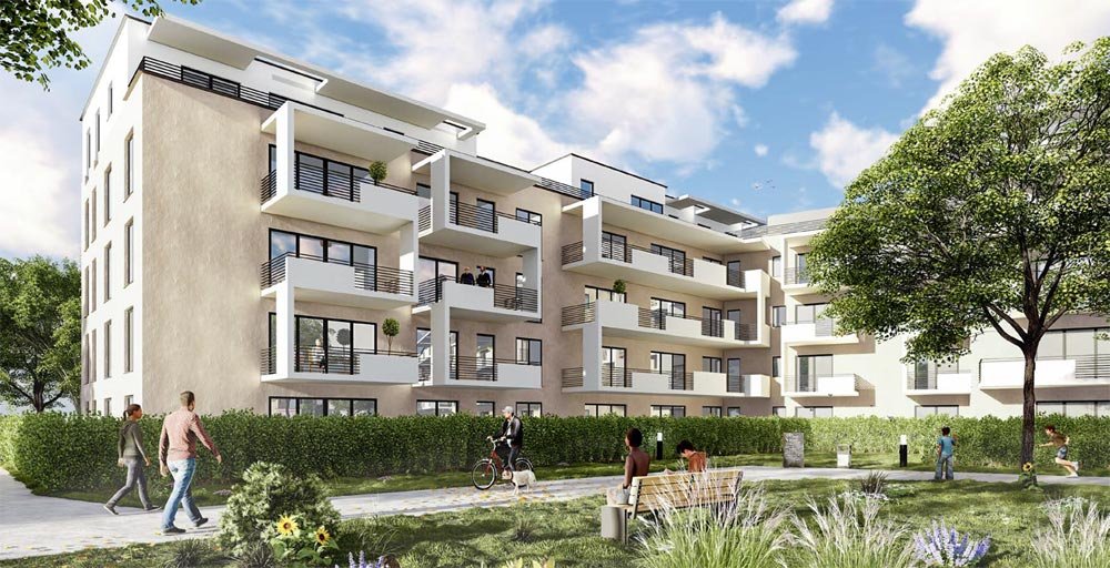 Werderstraße 22 AugsburgBismarckviertel buy new build Condominium