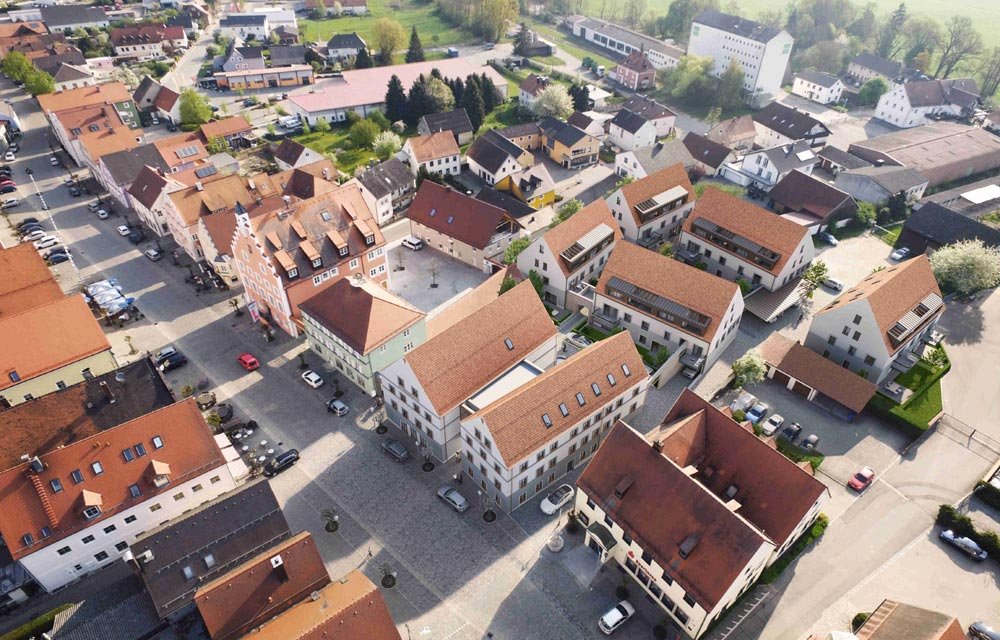 Image new build property WOHNEN AM WITTELSBACHER MARKT - Langquaid / Regensburg / Bavaria / Munich
