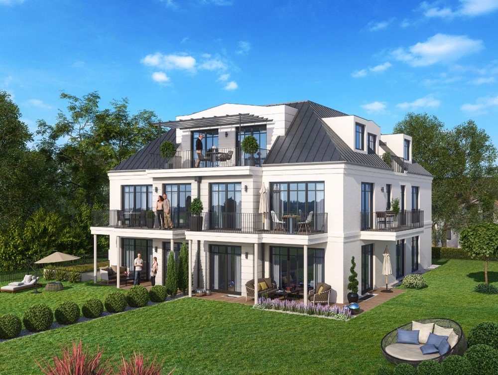 Parkpalais Bogenhausen MunichBogenhausen buy new build Condominium