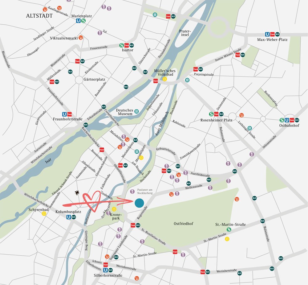  Wohnen am Nockherberg Süd - Munich-Au - buy new build Condominium Illustration 