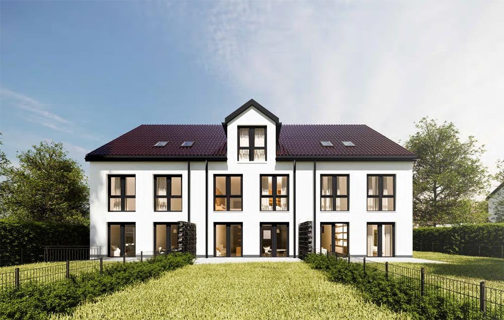Image new build property houses DOMUS Nova Geltendorf / Munich