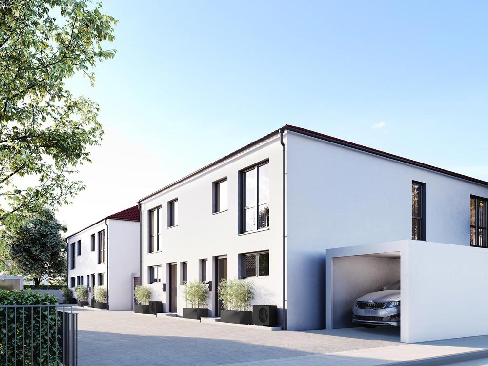 Image new build property houses DOMUS Toskana Schwabmünchen / Munich / Bayern