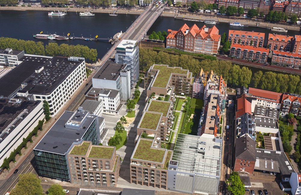 WeserHöfe Bremen buy new build Condominium