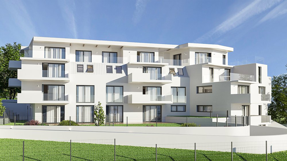 Pictures of new build condominiums in Gallitzinstrasse Vienna