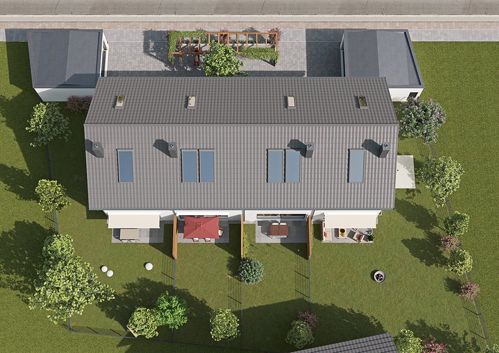 Image new build property Living Aschheim / Munich