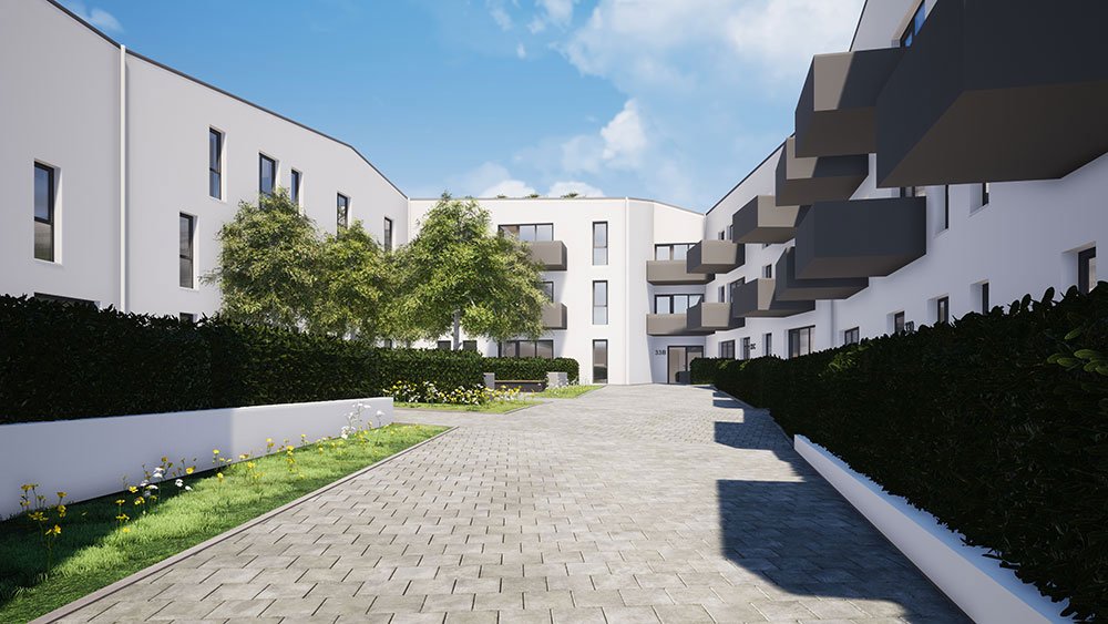 Image new build property Der Winzerer Hof Regensburg / Steinweg-Pfaffenstein