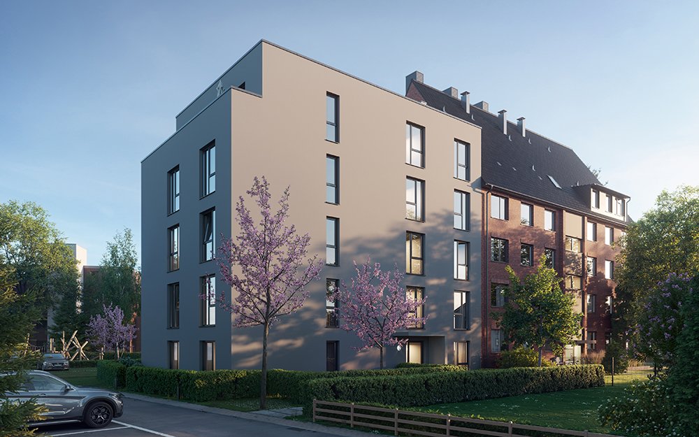 Image new build property condominiums Wördemanns Weg 78 Hamburg / Stellingen