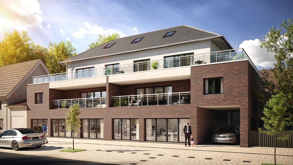 Image new build property Wohnquartier Oyten / Bremen