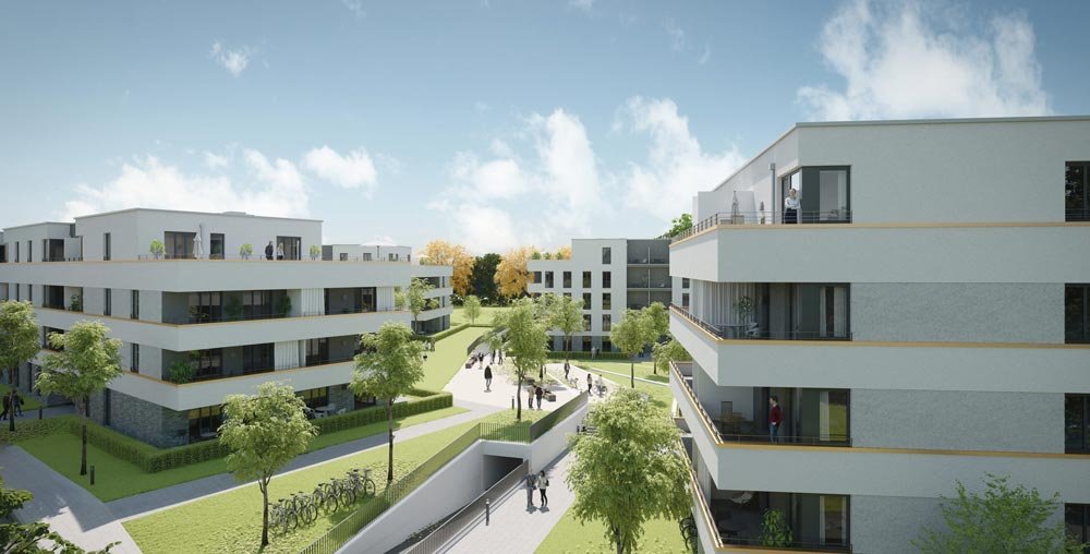 Image new build property condominiums Mary & Abe Darmstadt / Darmstadt-Bessungen / Frankfurt / Hessen