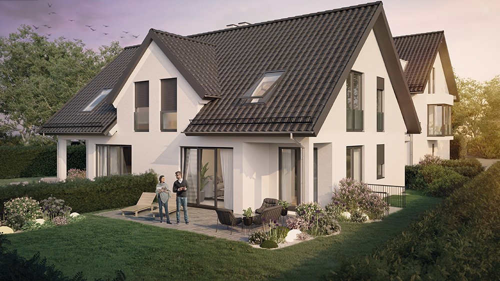 Image new build property Westwing - Eastwing Grünwald / Munich / Bavaria