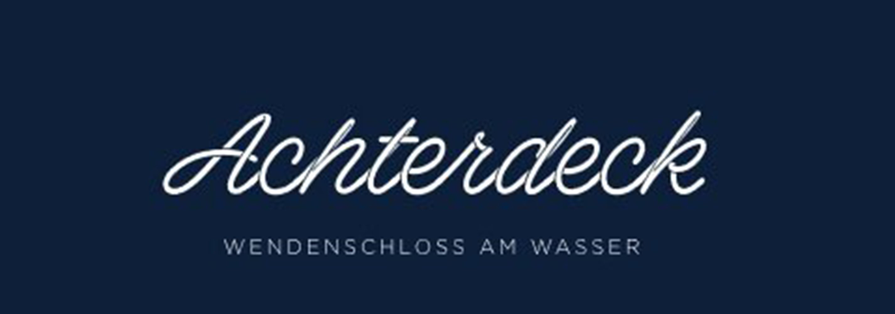 Logo image new build property ACHTERDECK – Wohnen am Wasser Berlin / Köpenick